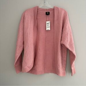 JM Collection Sequins Open Front Cardigan Holiday Romance Sequined Sweater